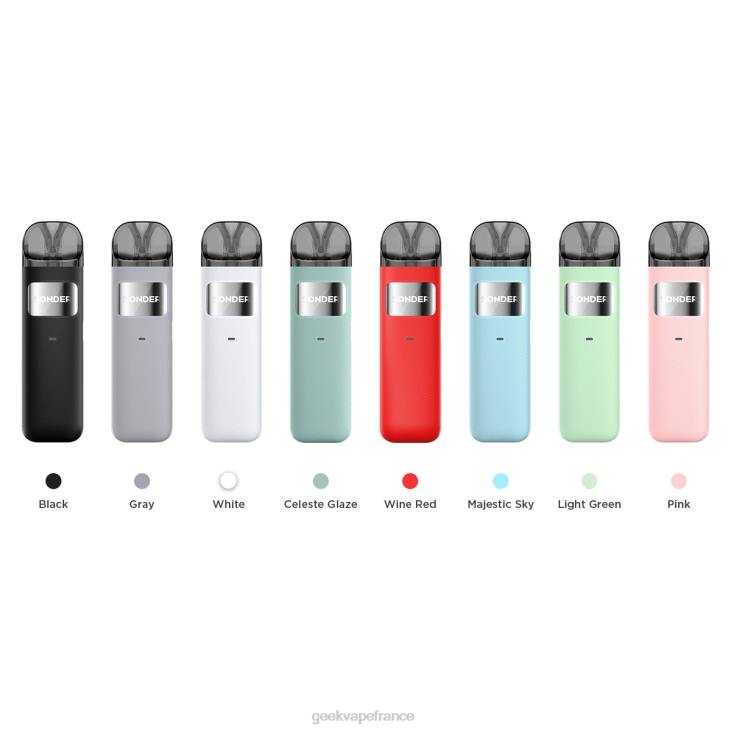 Geek vape prix - Kit système Sonder U Pod 1000 mah GeekVape gris DD21D135