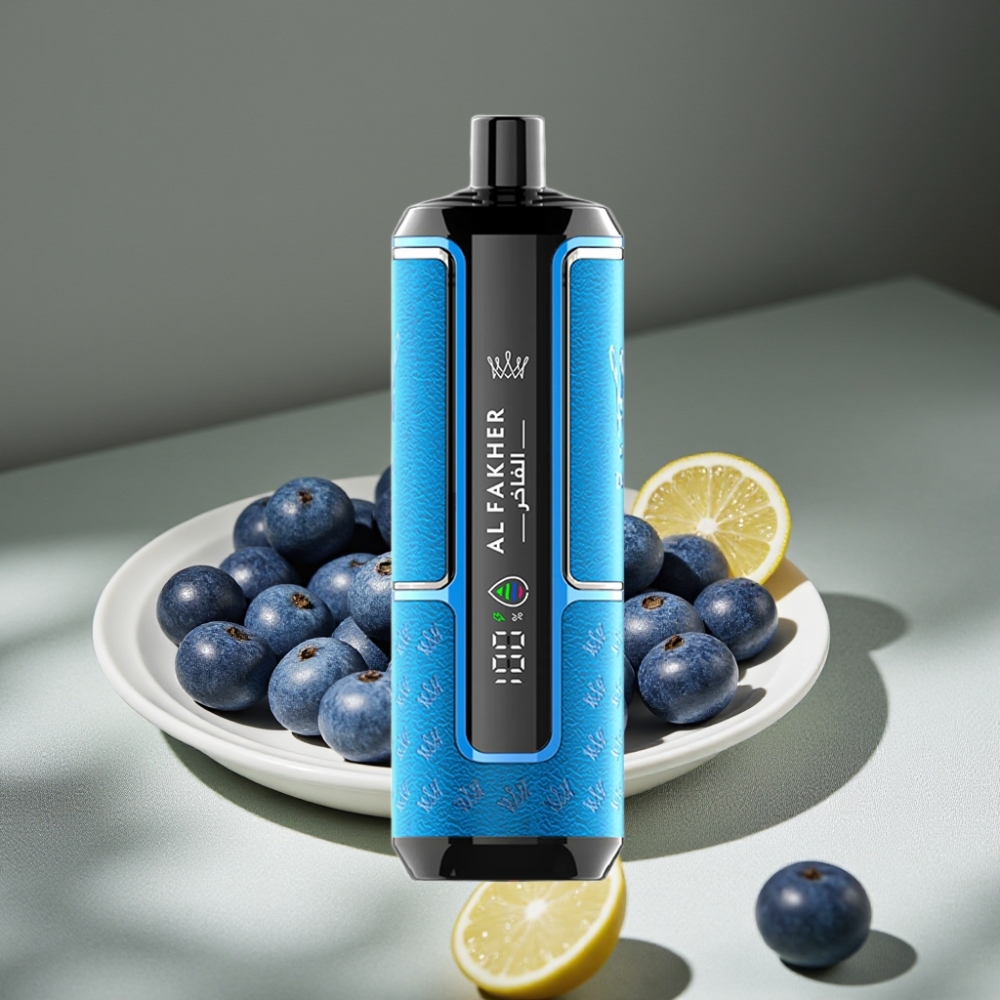 Al Fakher Crown Bar 15K Hypermax Bleu Océan – 22ml, 600mAh, Type-C