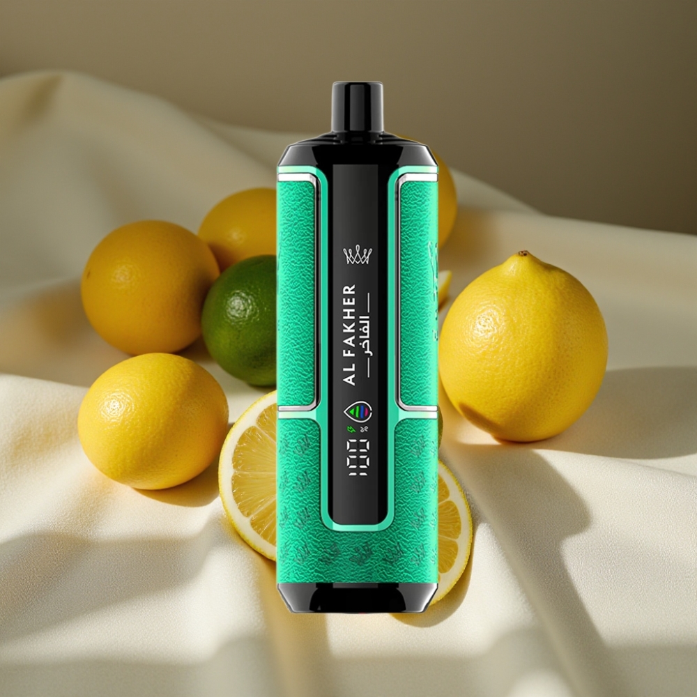 Al Fakher Crown Bar 15K Hypermax Disposable Citron Vert 22ml 600mAh Type-C