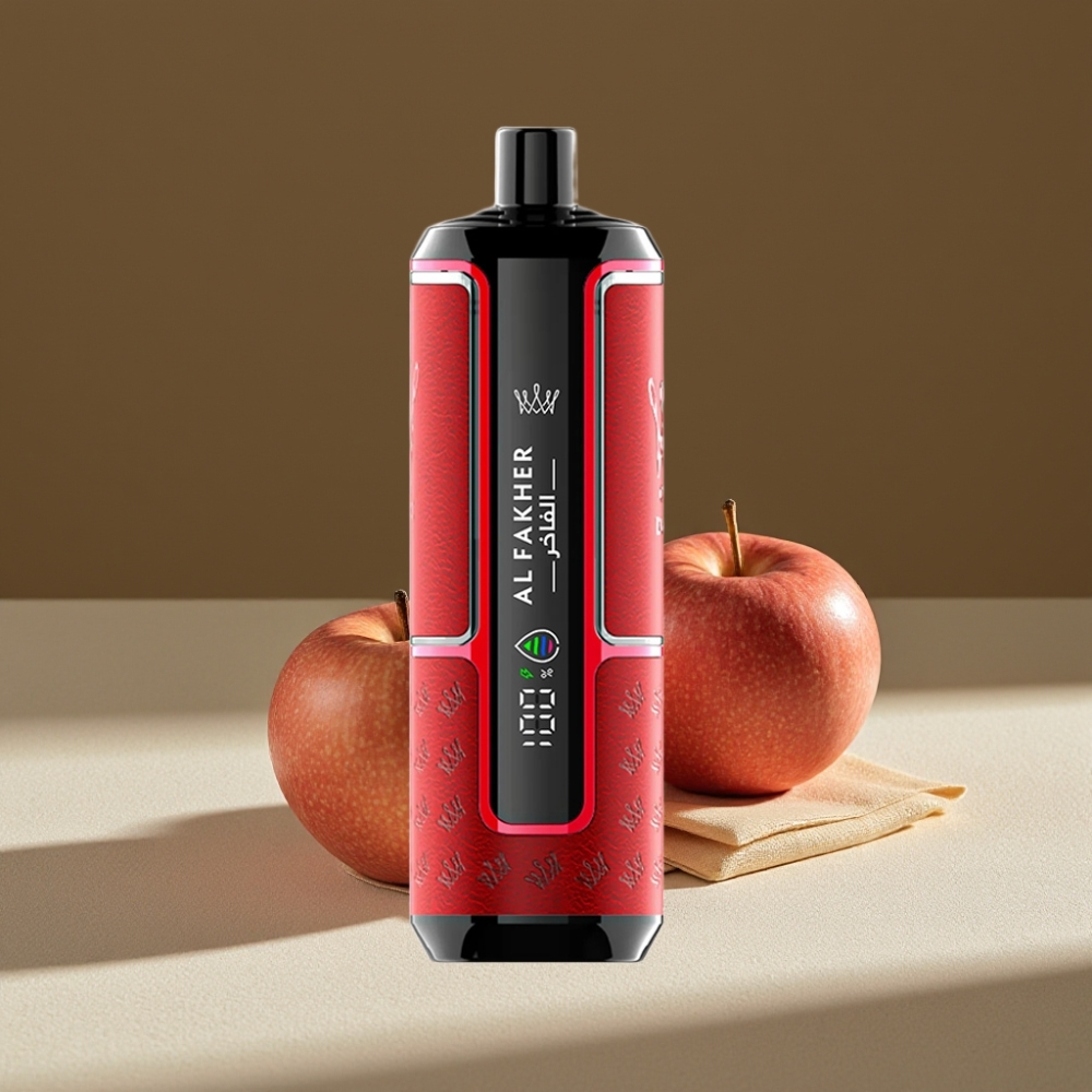 Al Fakher Crown Bar 15K Hypermax Disposable Vape Kit Deux Pommes 22ml 600mAh