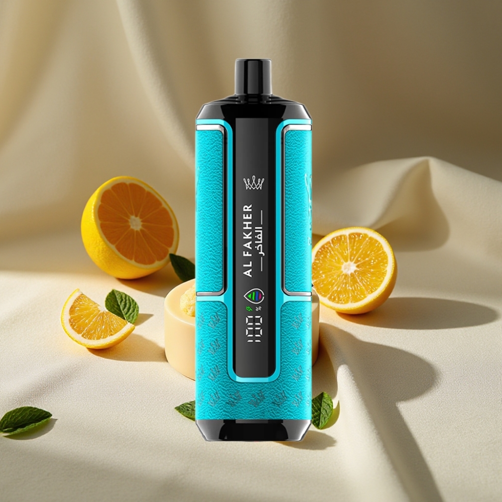 Al Fakher Crown Bar 15K Hypermax Disposable Vape Kit - Gomme Menthe - 22ml - 600mAh