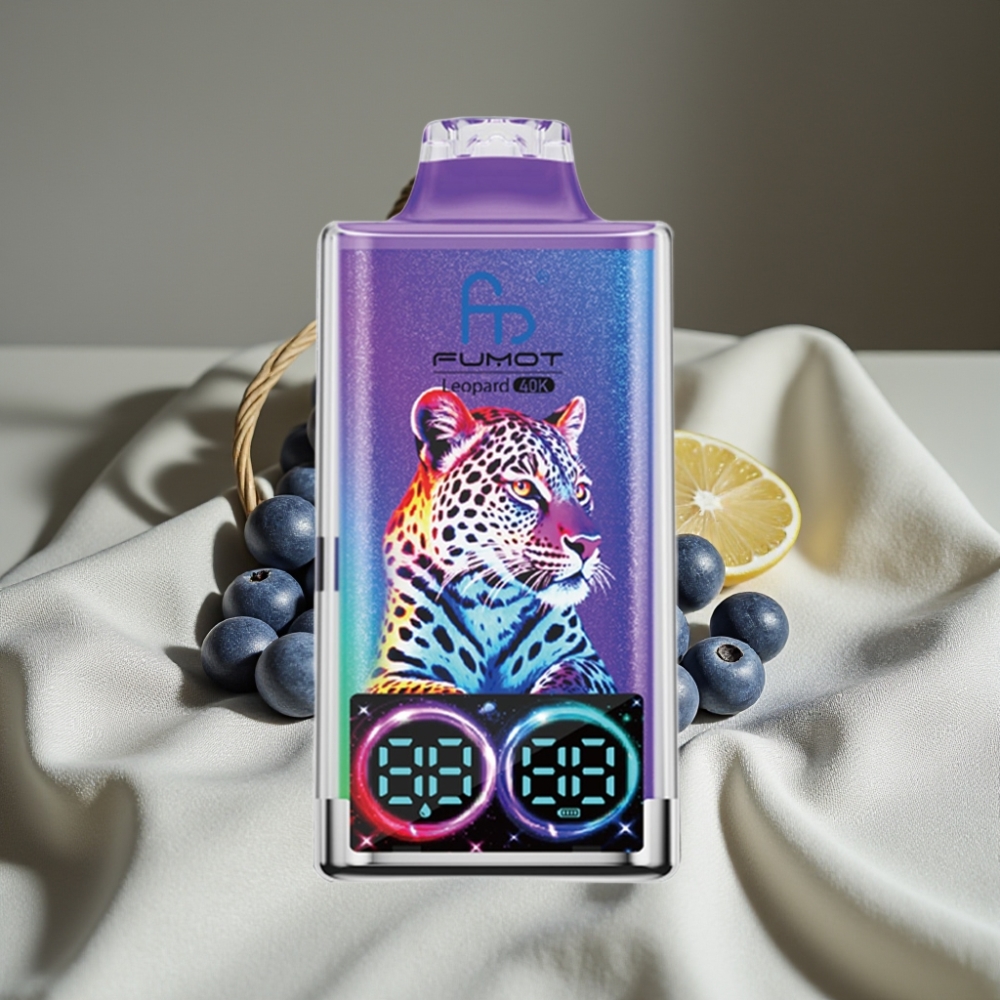Fumot Leopard 40K Puffs Double Mesh 700mAh Type-C Monsieur Bleu