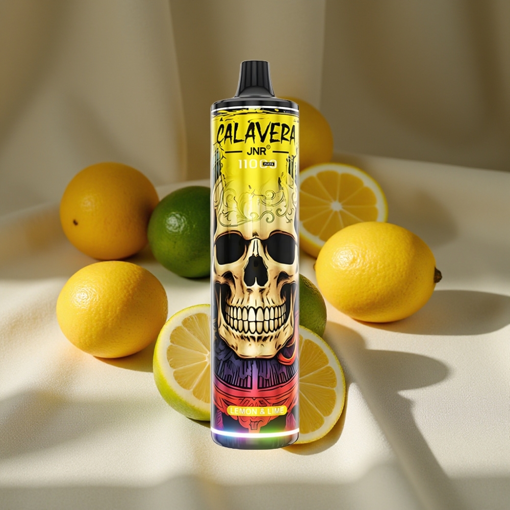 JNR Calavera 11000 Puffs Citron & Citron Vert Type-C 850mAh 21ml 1.0ohm Mesh