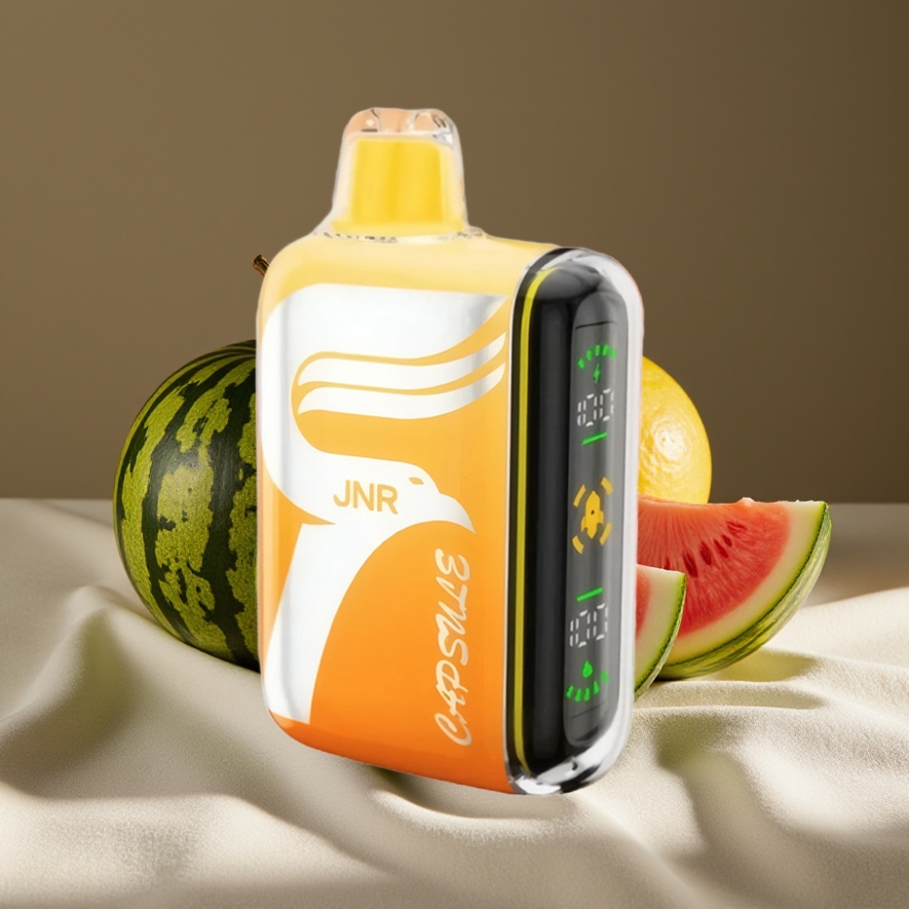 JNR Capsule 15000 Puffs Pastèque Litchi 850mAh Dual Mesh LED Boost Mode