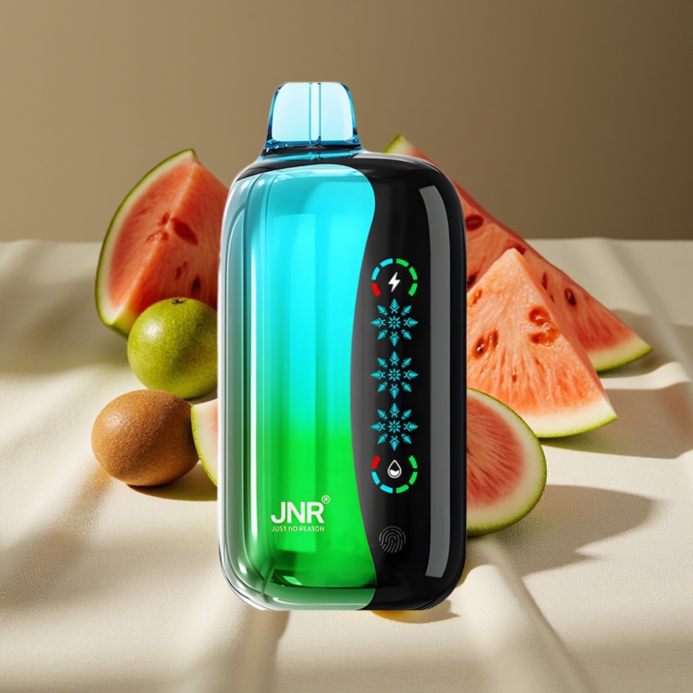 JNR Flex Ice 21000 Puffs Glace Kiwi Pastèque Écran Tactique Rechargeable Type-C