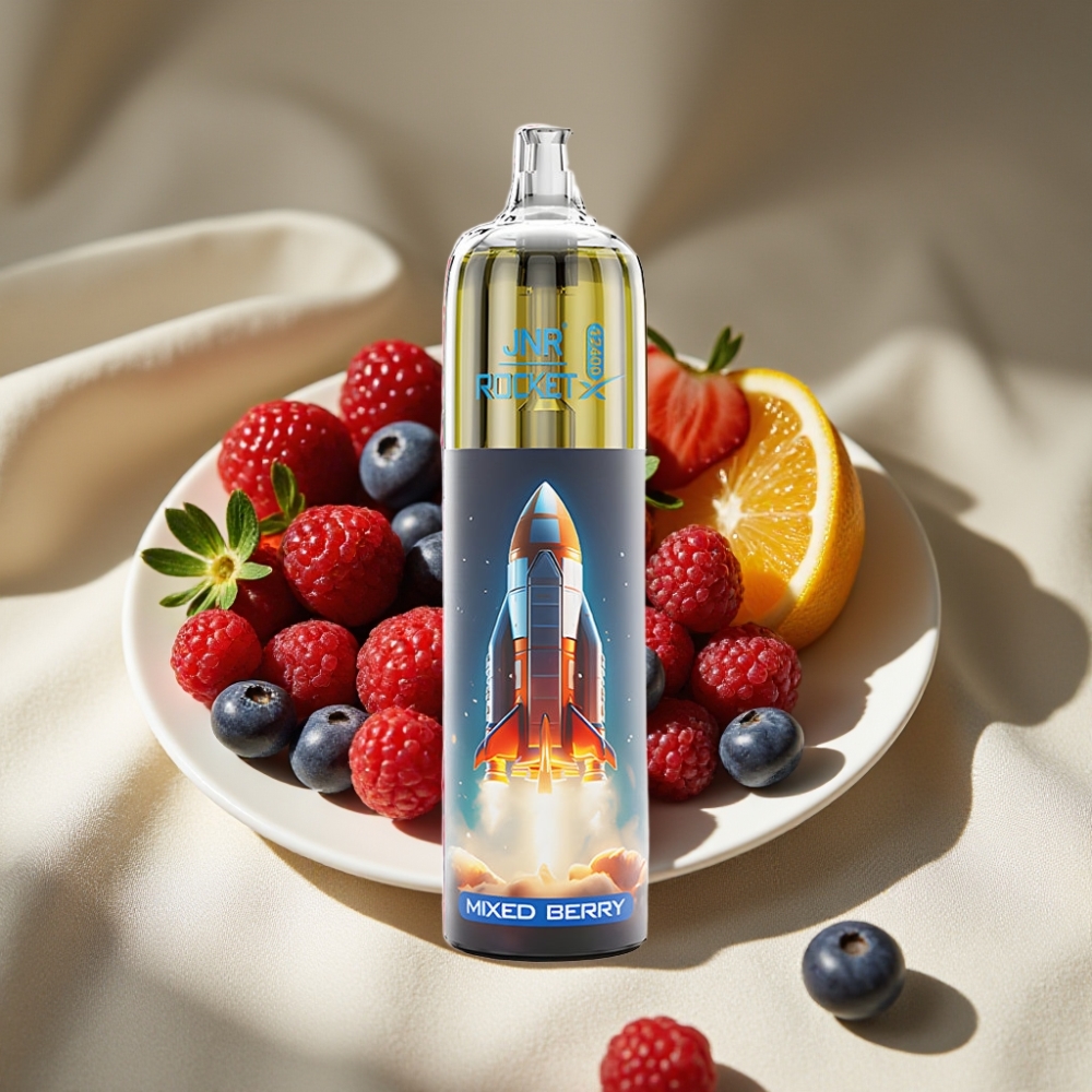 JNR Rocket-X 12400 Puffs Airflow Réglable Baies Mixte