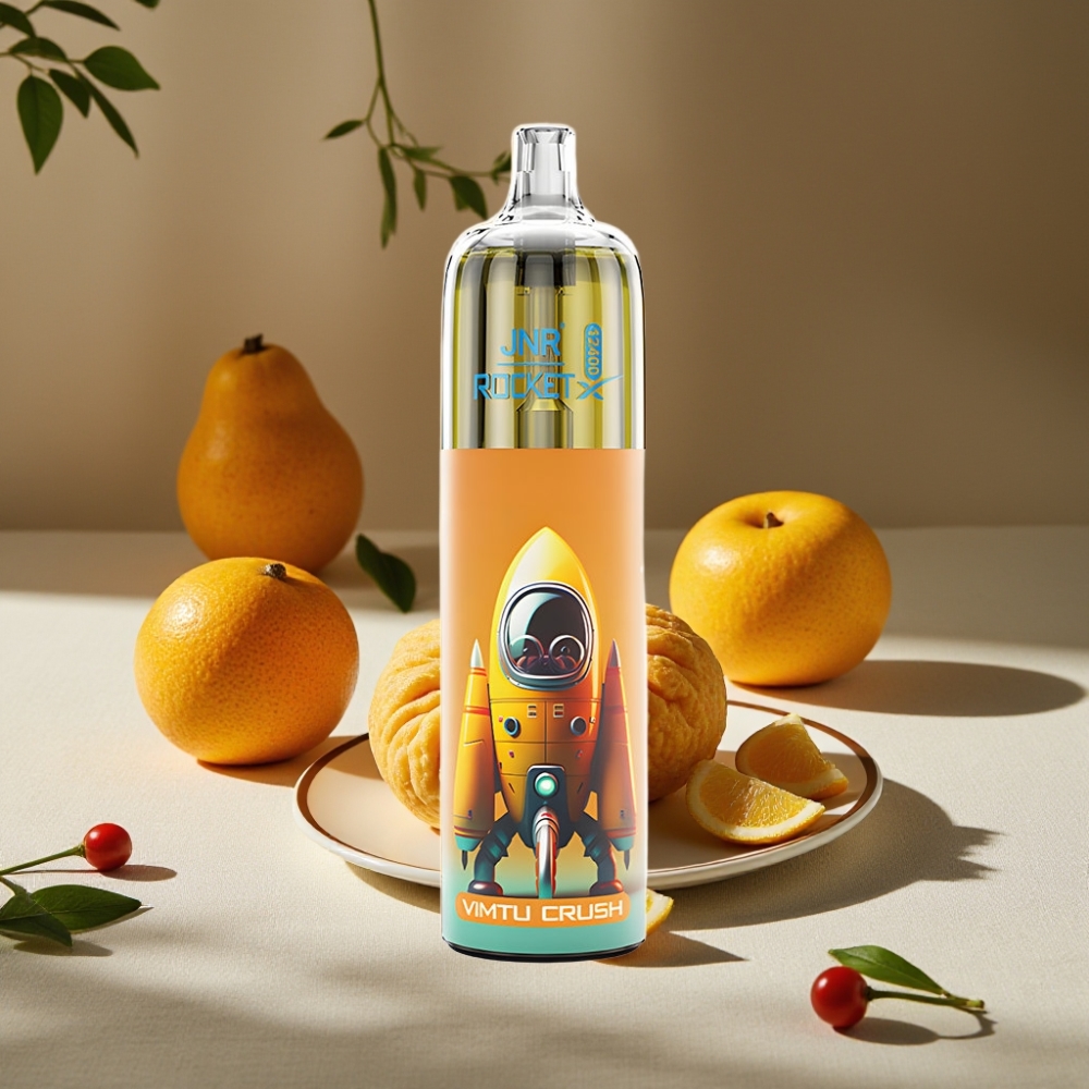 JNR Rocket-X 12400 Puffs Vapoteuse Jetable avec Airflow Réglable et Lumières RGB