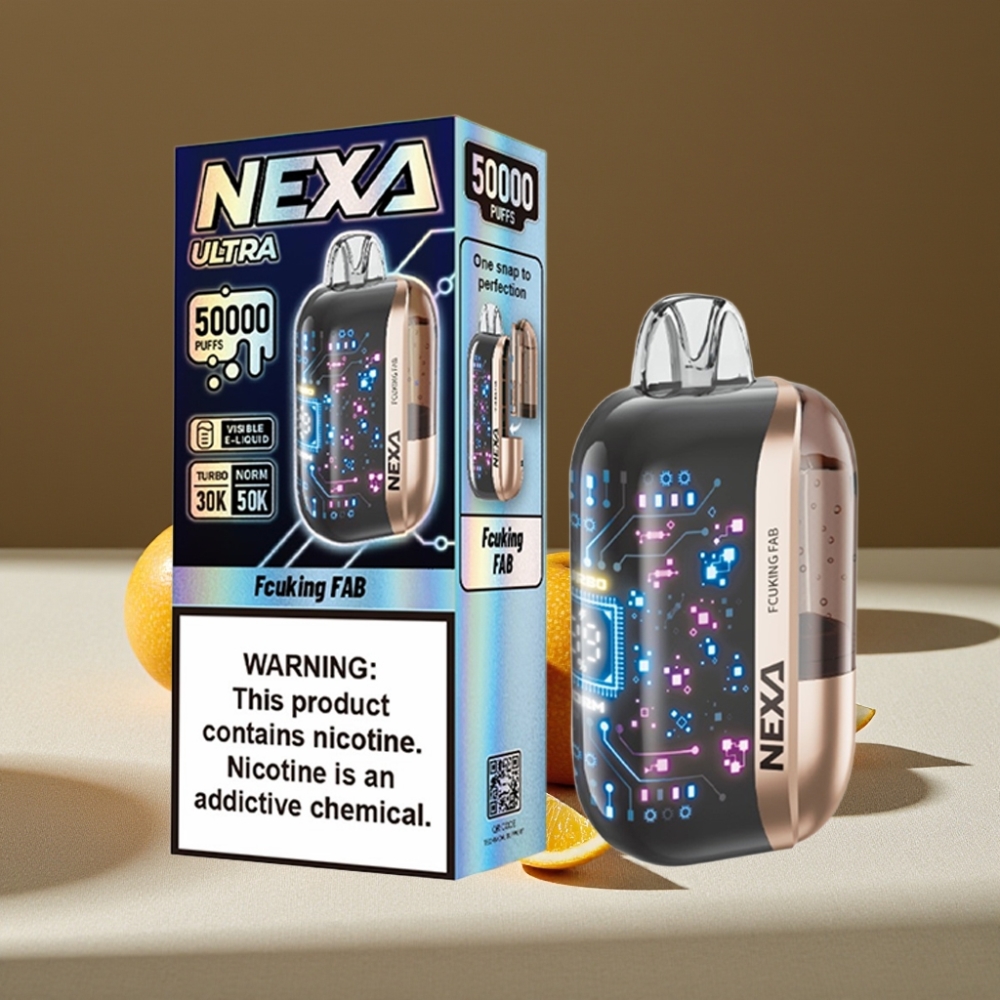 NEXA Ultra 50K Disposable Vape 20ml 5% Nicotine Fcuking Fab Type-C
