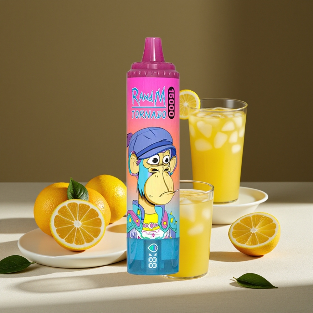 Fumot RandM Tornado 15000 Puffs 25ml 850mAh Type-C Citron